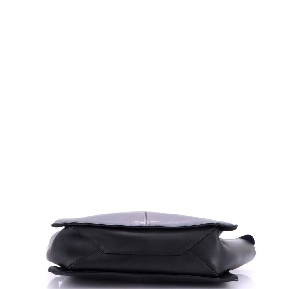 Celine Tri-Fold Shoulder Bag Smooth #257170C10B - Picture 4 of 8